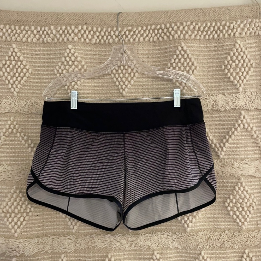 Lined lululemon run speed shorts shorts size 6 shorts